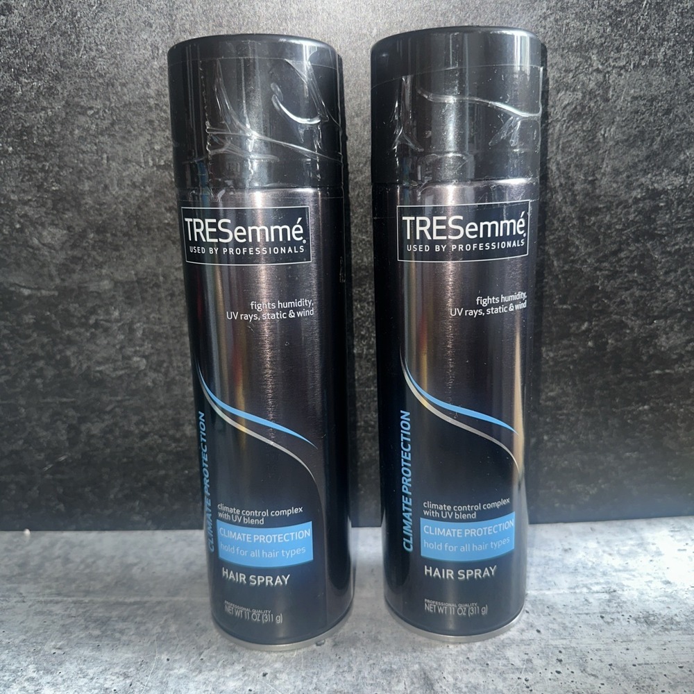 2 Tresemme Climate Protection Finishing Hairspray, Fights Humidity Static 11oz